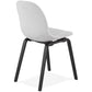 Chair CAPRI - light gray - fabric