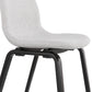 Chair CAPRI - light gray - fabric