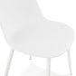 Chair SIMPLA - white - plastic