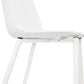 Chair SIMPLA - white - plastic
