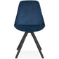 Stoel JONES - blauw - stof