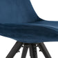 Stoel JONES - blauw - stof