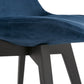 Stoel PHIL - blauw - stof