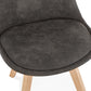 Chair SOME - dark gray - fabric