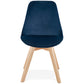 Chair PHIL - blue - fabric