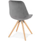 Chair JONES - gray - fabric
