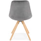 Chair JONES - gray - fabric