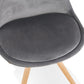 Chair JONES - gray - fabric