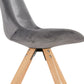 Chair JONES - gray - fabric