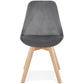 Chair PHIL - gray - fabric
