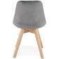 Chair PHIL - gray - fabric