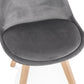 Chair PHIL - gray - fabric