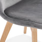 Chair PHIL - gray - fabric
