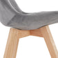 Chair PHIL - gray - fabric