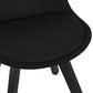 Stoel COMFY - zwart - stof