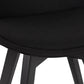 Stoel COMFY - zwart - stof