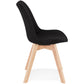 Stoel COMFY - zwart - stof