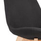 Stoel COMFY - zwart - stof