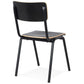 Chair SKOLPO - black - wood