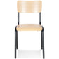 Chair SKOLPO - natural - wood