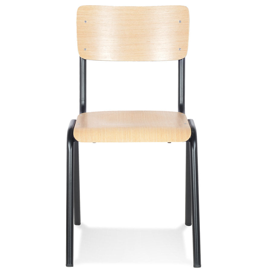 Chair SKOLPO - natural - wood