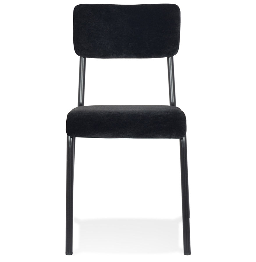 Chair MARCEL - black - fabric