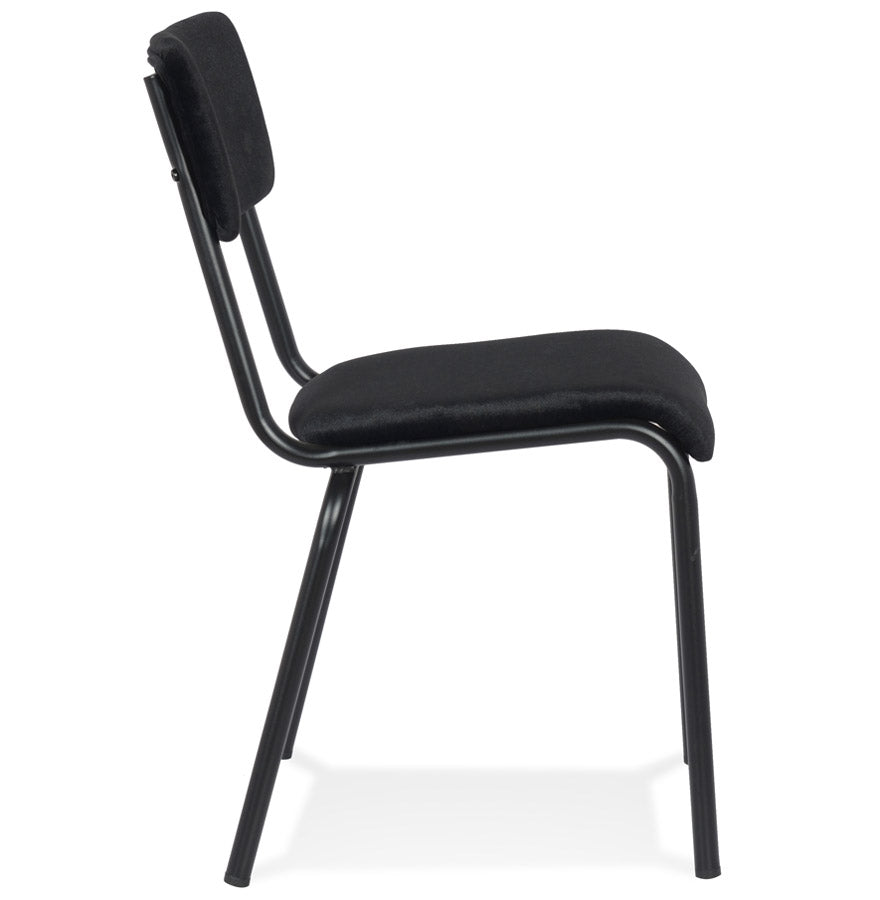 Chair MARCEL - black - fabric