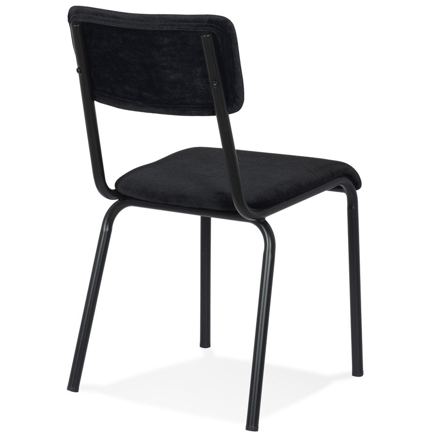 Chair MARCEL - black - fabric