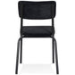 Chair MARCEL - black - fabric