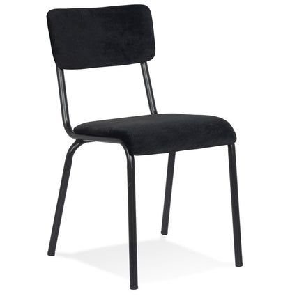 Chair MARCEL - black - fabric