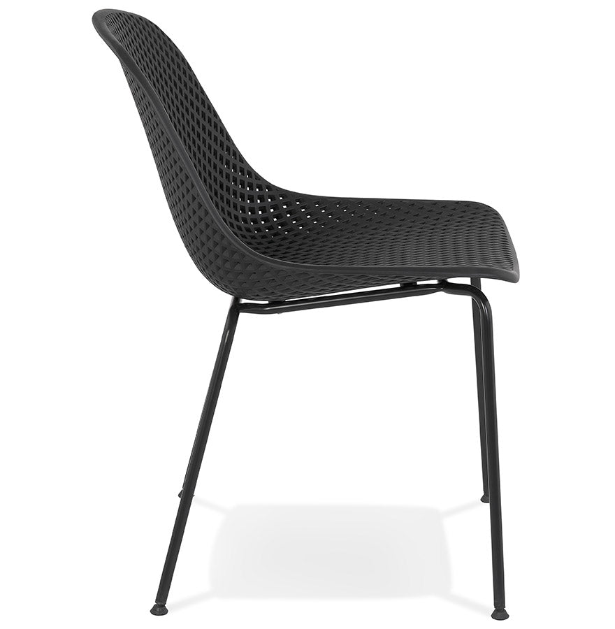 Chair MARVIN - black - plastic