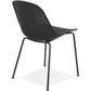 Chair MARVIN - black - plastic