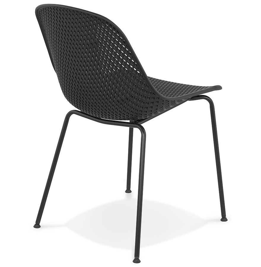 Chair MARVIN - black - plastic