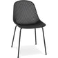 Chair MARVIN - black - plastic