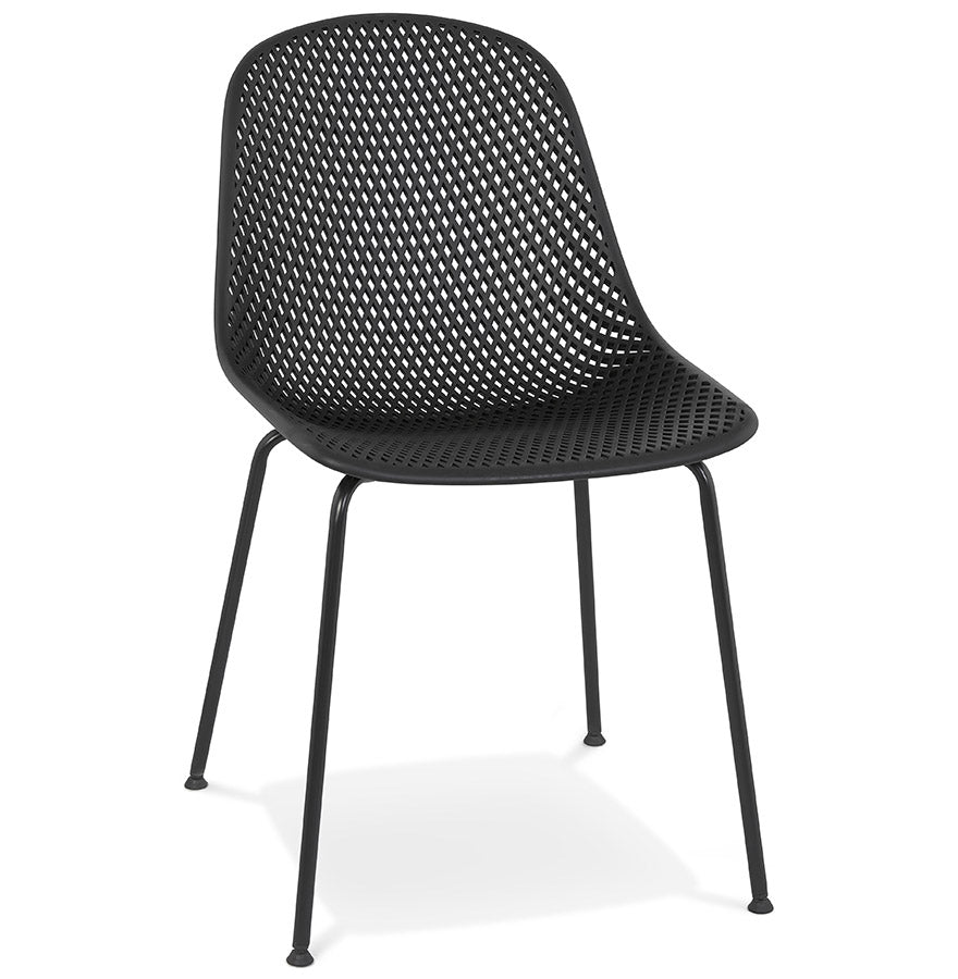 Chair MARVIN - black - plastic