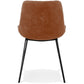 Chair HABILI - brown - fabric