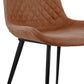 Chair HABILI - brown - fabric