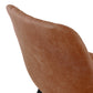 Chair HABILI - brown - fabric