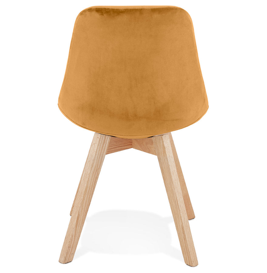 Chair PHIL - mustard - fabric