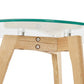 Salon- en/of bijzettafel IGGY - transparant - glas