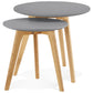 Coffee and/or side table ESPINO - dark gray - wood