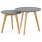 Coffee and/or side table ESPINO - dark gray - wood