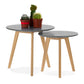Coffee and/or side table ESPINO - dark gray - wood