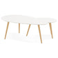Salontafel SCARA - wit - hout