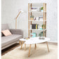 Salontafel SCARA - wit - hout