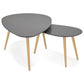 Coffee and/or side table SCARA - dark gray - wood