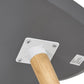Coffee and/or side table SCARA - dark gray - wood
