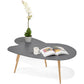 Coffee and/or side table SCARA - dark gray - wood