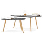 Coffee and/or side table SCARA - dark gray - wood
