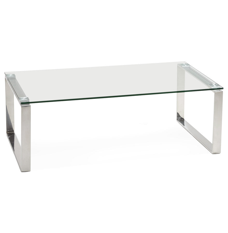 Coffee table MINNESOTA - transparent - glass